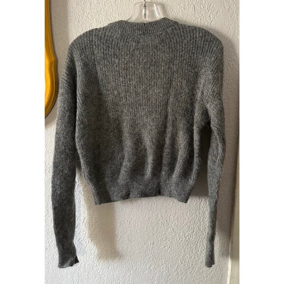 Veronica Beard Melinda Crewneck Mohair Gray Sweater Knit Pullover Size XS - Picture 4 of 7